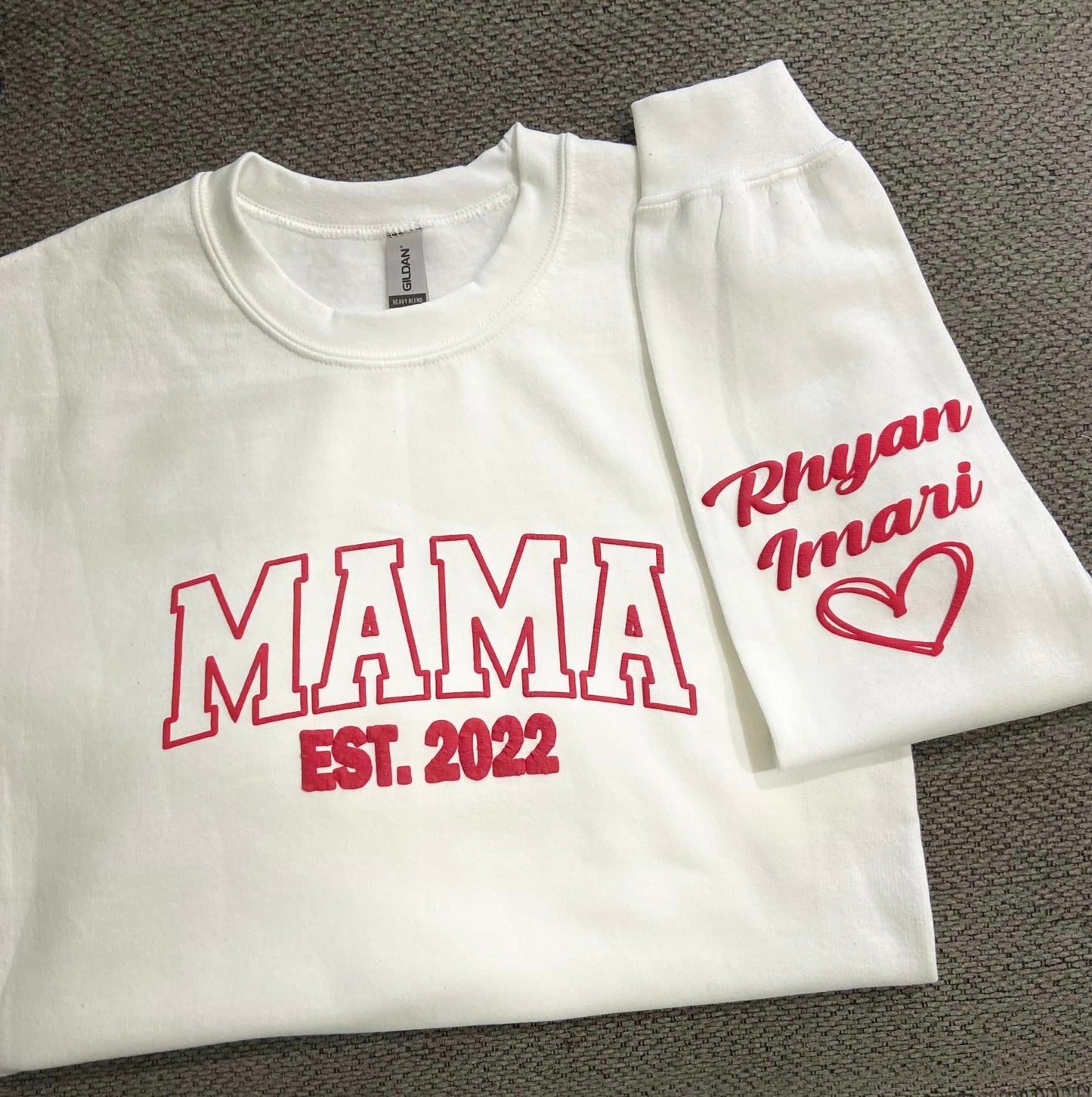 Custom “Mama” Sweatshirts