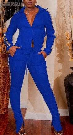 Trending Long Sleeve Two Piece Pants set