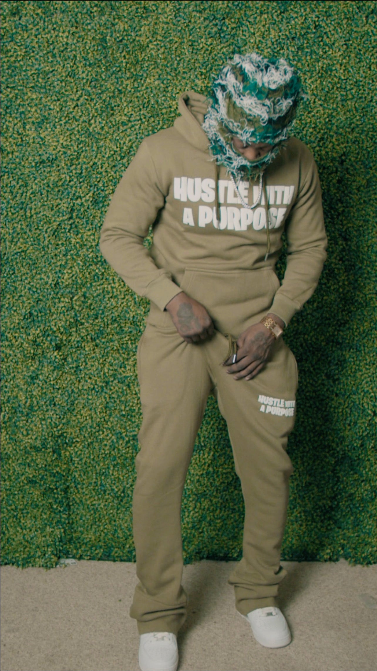 Hustle With A Purpose Stacked Sweatsuit for PRE-ORDER