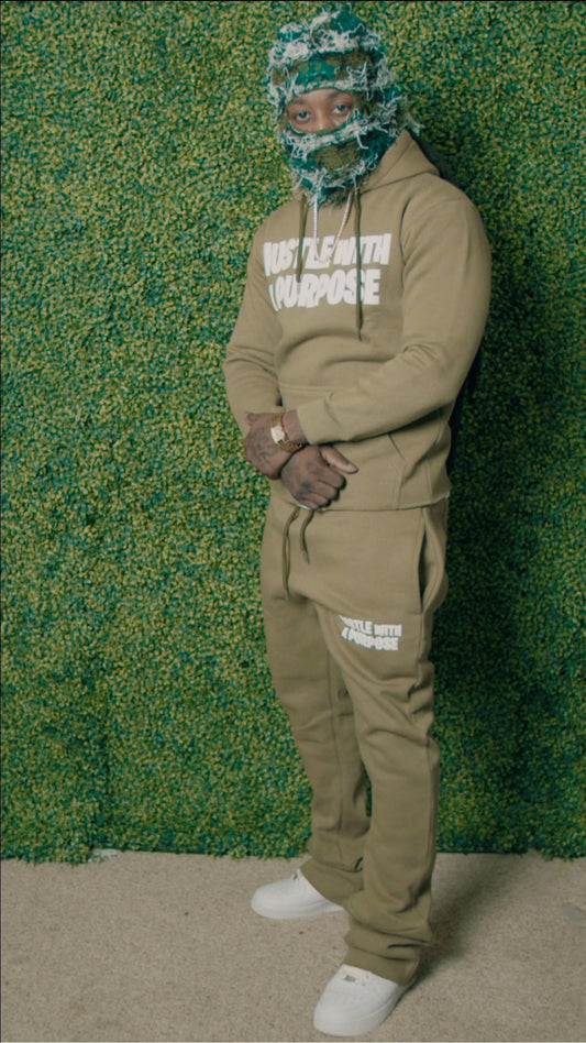 Hustle With A Purpose Stacked Sweatsuit for PRE-ORDER
