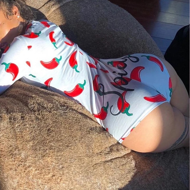 Spicy printed Onesie